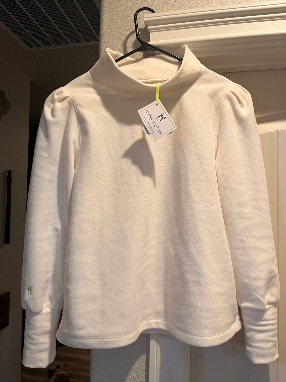 Dudley Stephens Cream Turtleneck - XL